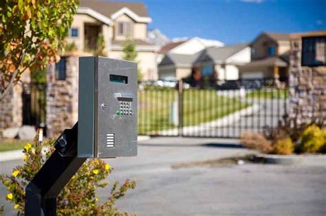 apartment gate access control